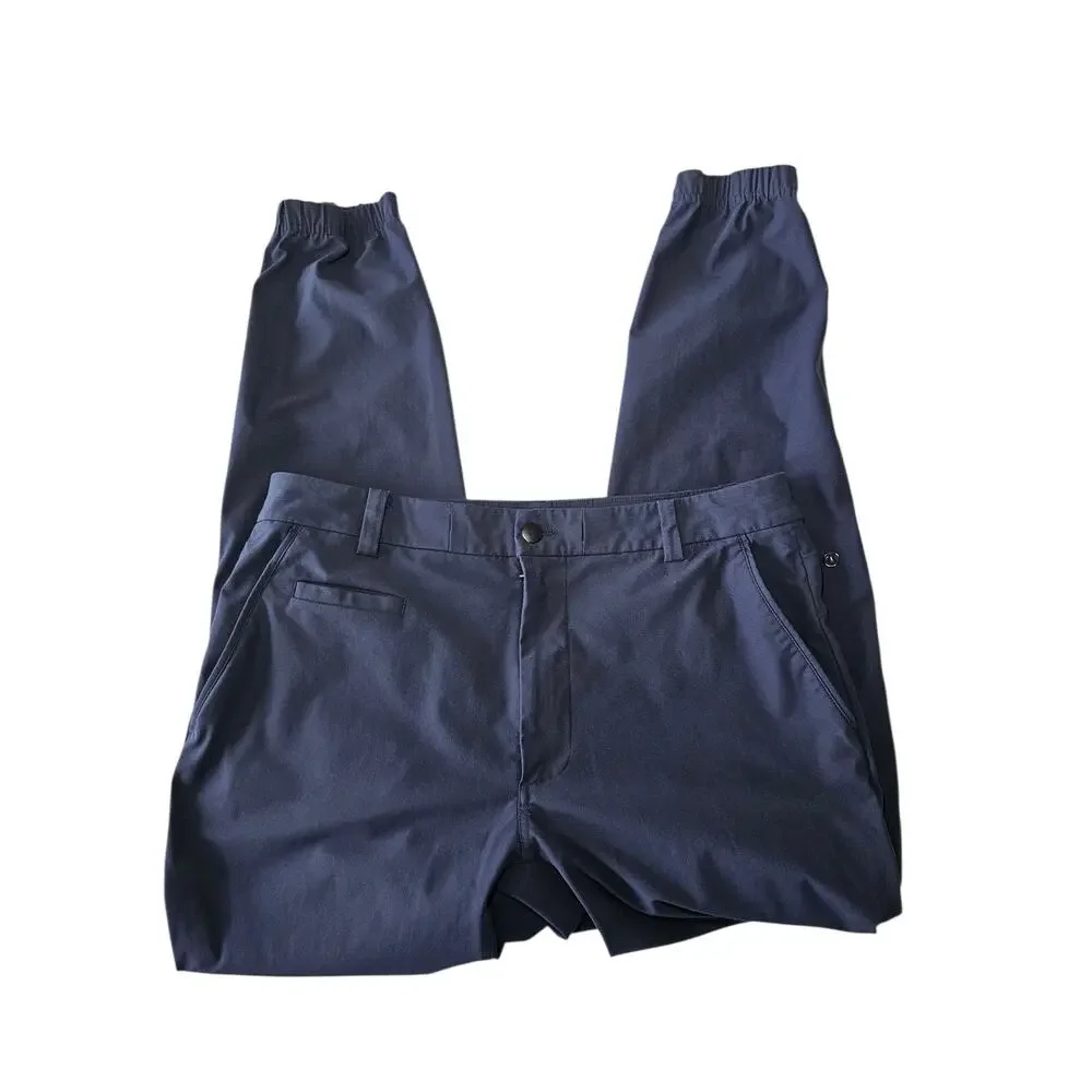 Lululemon ABC Slim-Fit Fixed-Waist Golf Jogger club blue size 34×29